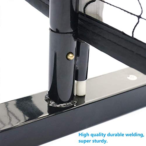 VIP Pickleball Net System - Sturdy Metal Frame, Carry Bag