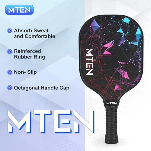 Kids Fiberglass Pickleball Paddle Set with Bag