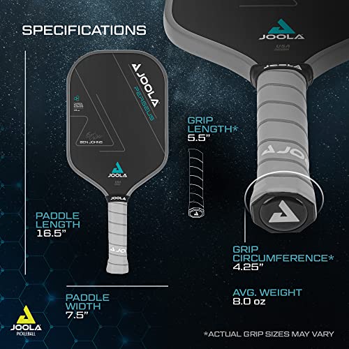JOOLA Perseus Pickleball Paddle - Enhanced Power & Feel