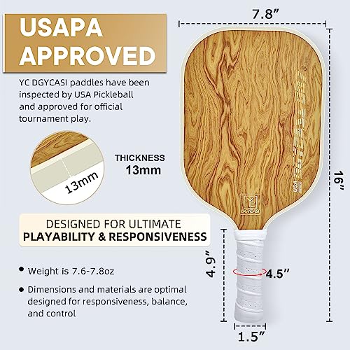 VIP Pickleball Paddles Set of 2, USAPA Approved