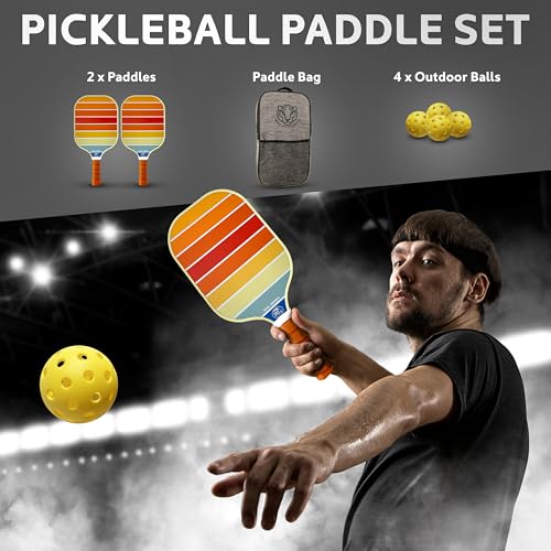 Set of 2 VIP Pickleball Paddles