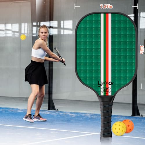USAPA Approved Lightweight Pickleball Paddles Set with Accessories