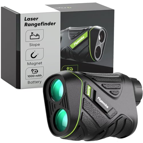 Flysocks Golf Rangefinder with Slope and Magnetic Strip