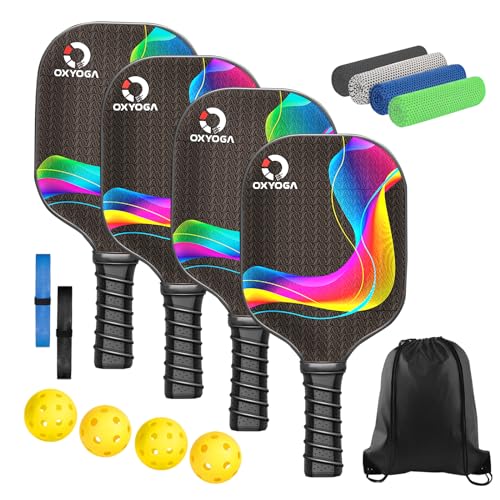 Oxyoga Premium Pickleball Set with Accessories for VIP