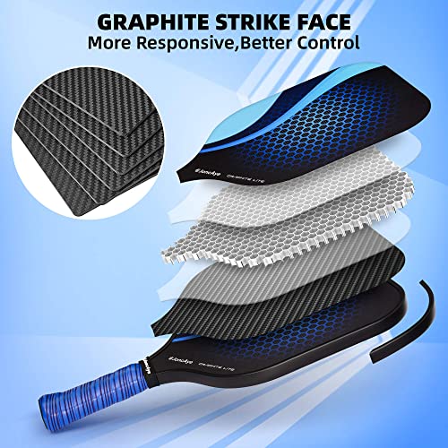 JoncAye Graphite Pickleball Paddles Set - USAPA Approved