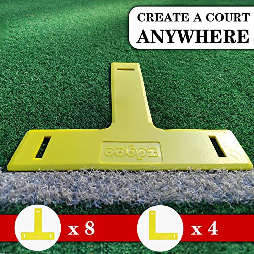 VIP Pickle Ball Bundle: Net Set, Balls, Marking Kit