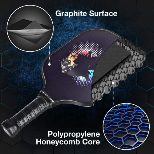 niupipo Pro Graphite Pickleball Paddle Set VIP