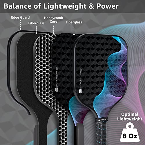 Dinkhiiro Pickle-Ball Paddle Set with Accessories for All