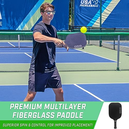 VIP Approved GoSports Pickleball Paddle with Fiberglass Technology