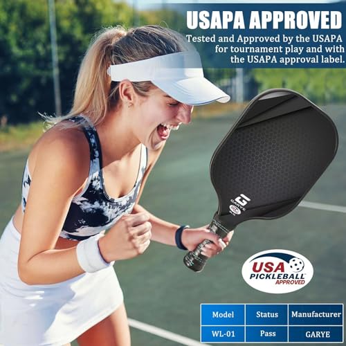 VIP Pickleball Racket Set with Carbon Fiber Paddles
