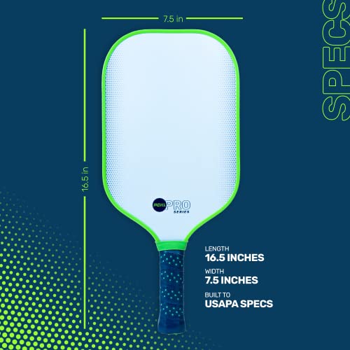 PCKL VIP Approved Pickleball Paddle Racket: Choose Fiberglass or Graphite