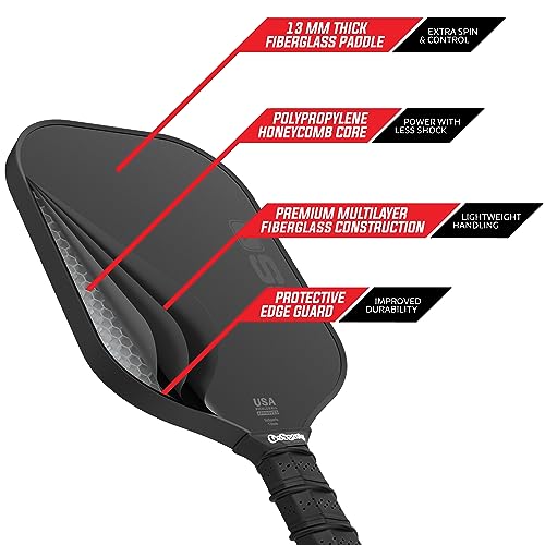 VIP Approved GoSports Pickleball Paddle with Fiberglass Technology