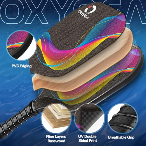 Oxyoga Premium Pickleball Set with Accessories for VIP