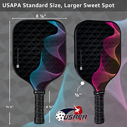 Dinkhiiro Pickle-Ball Paddle Set with Accessories for All