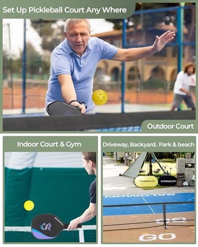 VIP Pickleball Net Set with Portable Nets & Gear