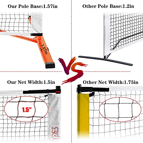 VIP Pickle Ball Bundle: Net Set, Balls, Marking Kit