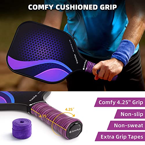 JoncAye Graphite Pickleball Paddles Set - USAPA Approved