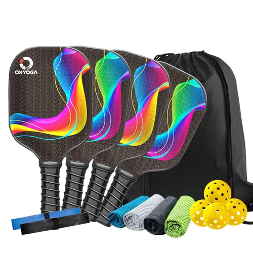 Oxyoga Premium Pickleball Set with Accessories for VIP
