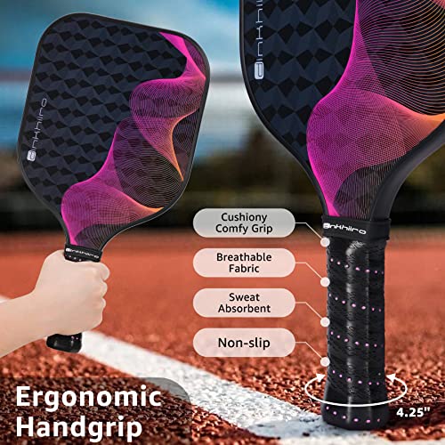 Dinkhiiro Pickle-Ball Paddle Set with Accessories for All