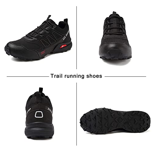 todaysunny Men's Trail Running Hiking Sneakers Tennis Shoes