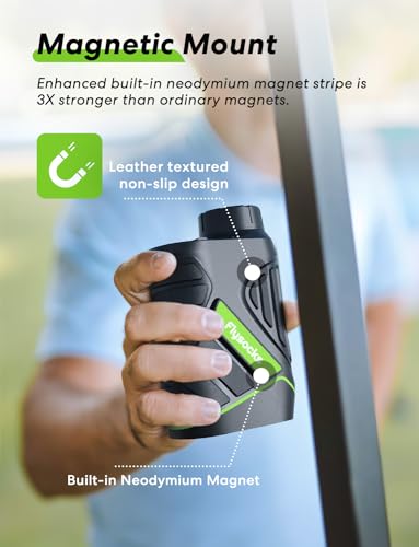 Flysocks Golf Rangefinder with Slope and Magnetic Strip