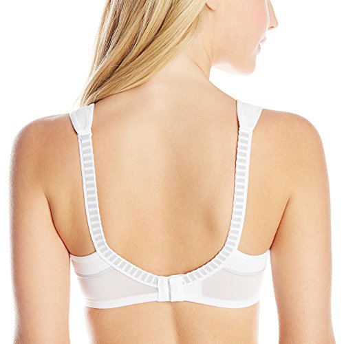 Wonderbra White Wire-free Sports Bra, High Impact, 38D