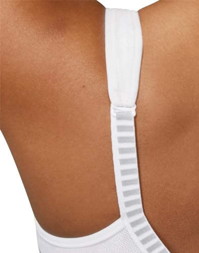 Wonderbra White Wire-free Sports Bra, High Impact, 38D
