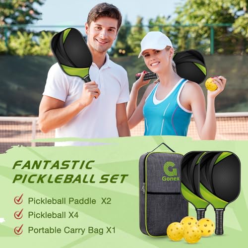 VIP Pickleball Set with Paddles, Balls, and Bag