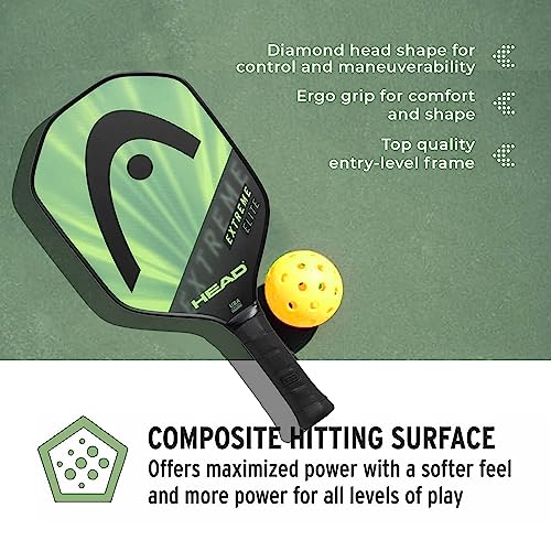 VIP Pickleball Paddle: HEAD Extreme Elite - Black
