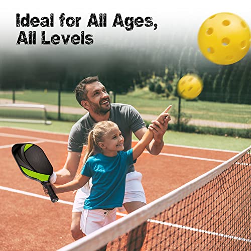 VIP Pickleball Set with Paddles, Balls, and Bag