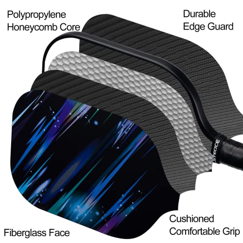 Pickleball Set with 4 Paddles, 4 Balls & Carry Bag