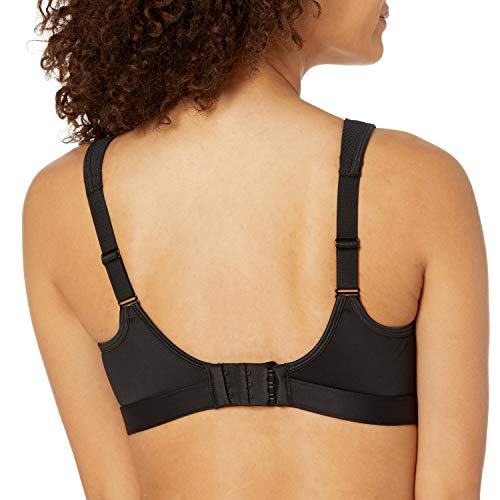 Champion Spot Comfort Full Support Sports Bra, Black