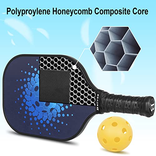 Graphite Pickleball Paddles Set with 4 Racquets