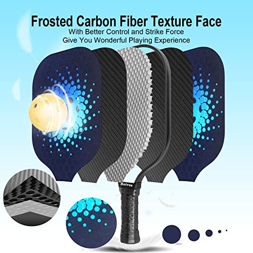 Graphite Pickleball Paddles Set with 4 Racquets