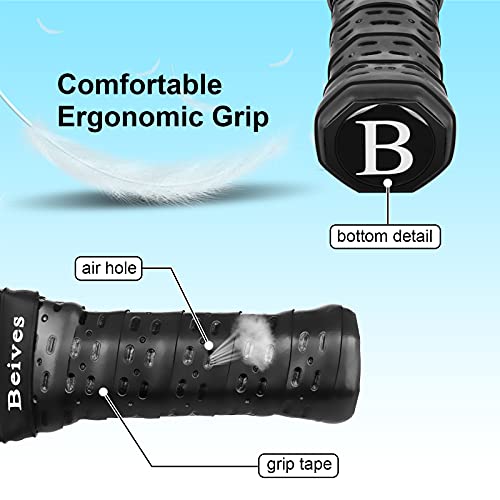 Graphite Pickleball Paddles Set with 4 Racquets