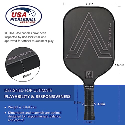 VIP Pickleball Paddle Set - Carbon Fiber Surface