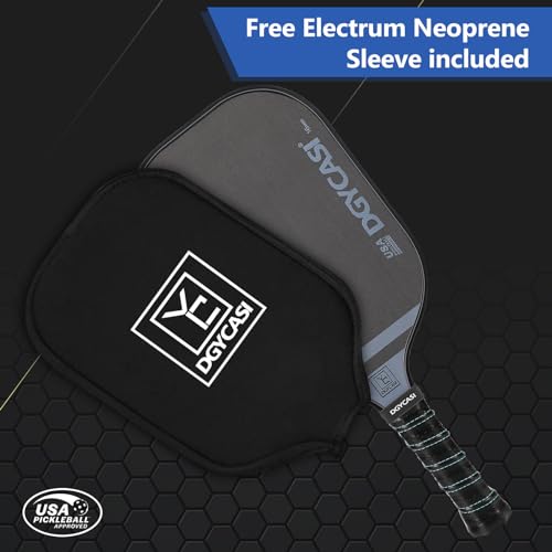 VIP Pickleball Paddle Set: YC DGYCASI 16mm, USAPA Approved