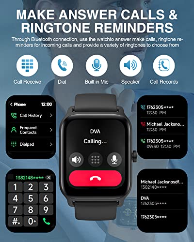 Bluetooth Smart Watch with Alexa for Android iOS