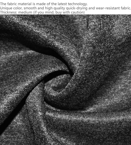 Men's Athletic Workout Gym Shorts with Zipper Pockets