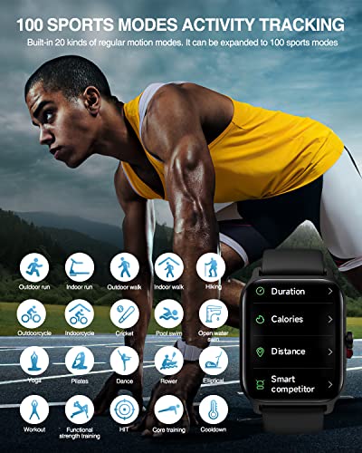 Bluetooth Smart Watch with Alexa for Android iOS