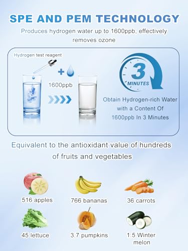 Hydrogen Water Bottle, 420ml - Generate Hydrating WaterVIP