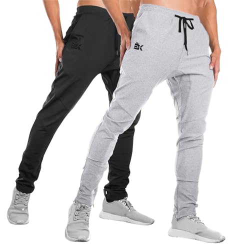 BROKIG Men's Jogger Sweatpants with Double Pockets, VIP Shopping