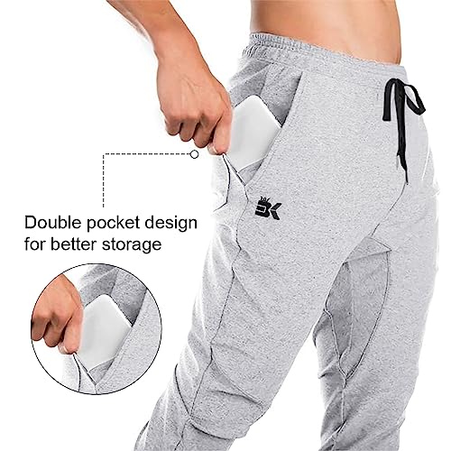 BROKIG Men's Jogger Sweatpants with Double Pockets, VIP Shopping