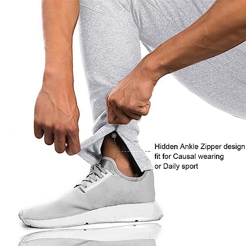 BROKIG Men's Jogger Sweatpants with Double Pockets, VIP Shopping