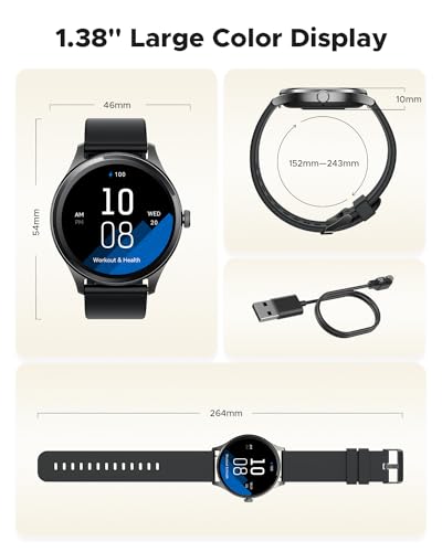 VIP Truefree GT2 Smartwatch: Calls, Notifications, Fitness Tracker