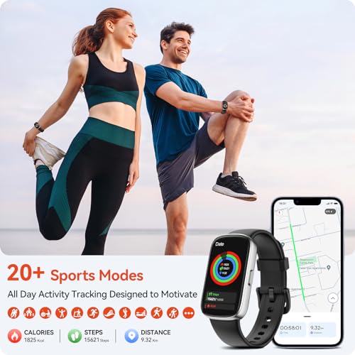 VPstay Fitness Tracker Watch with Heart Rate Monitor