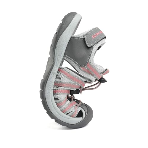 DREAM PAIRS Women's Closed Toe Hiking Sandals, Size 7