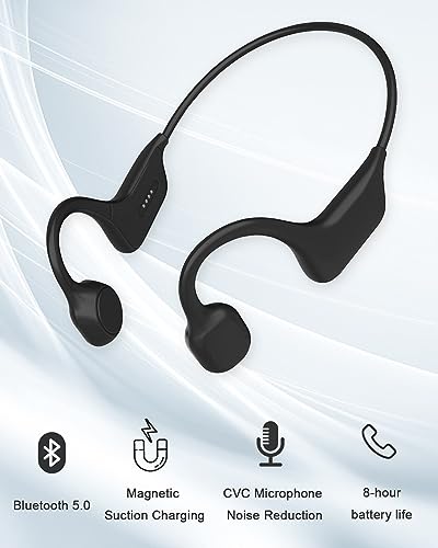 Bone Conduction Wireless Sports Headphones for Running and Cycling