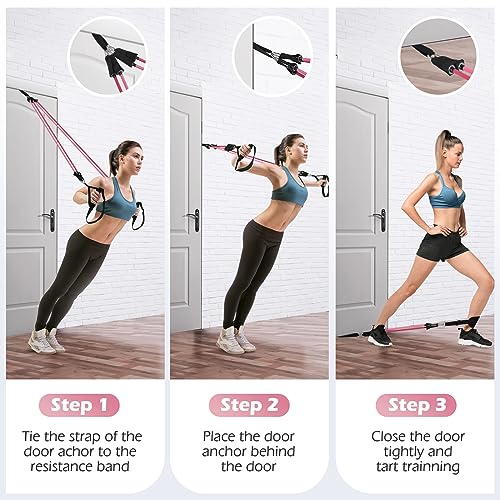 VIP Portable Pilates Bar Kit with Resistance Bands
