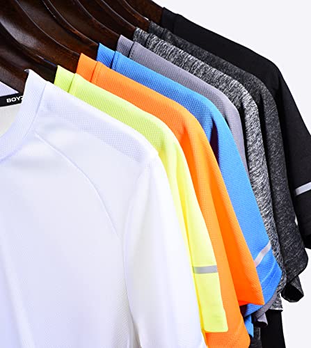 Boyzn 5-Pack Men's Workout Shirts - Fitness Activewear